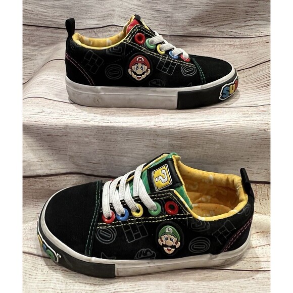 Nintendo Other - Nintendo Super Mario & Luigi Low Top Lace Up Sneaker 9